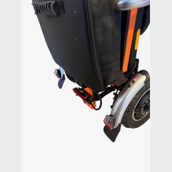 Foldbar mobil elscooter med aftagelige armln