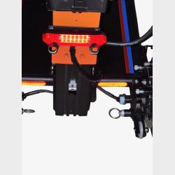 Foldbar mobil elscooter med aftagelige armln