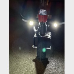 Foldbar mobil elscooter med aftagelige armln